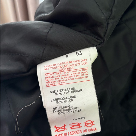 VINTAGE | Protocol genuine leather jacket | men’s size large - Picture 8 of 8